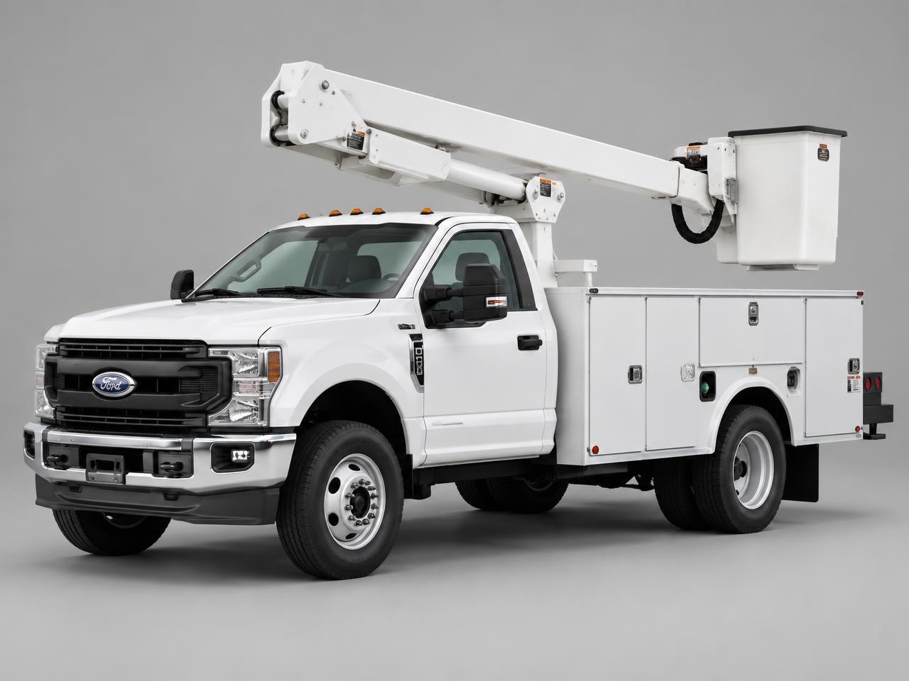 35-Foot Utility Service / Bucket Truck available for rent from M3 Rental in Houston